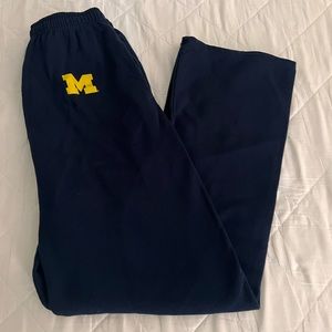 University Track Pants Michigan WORN ONCE